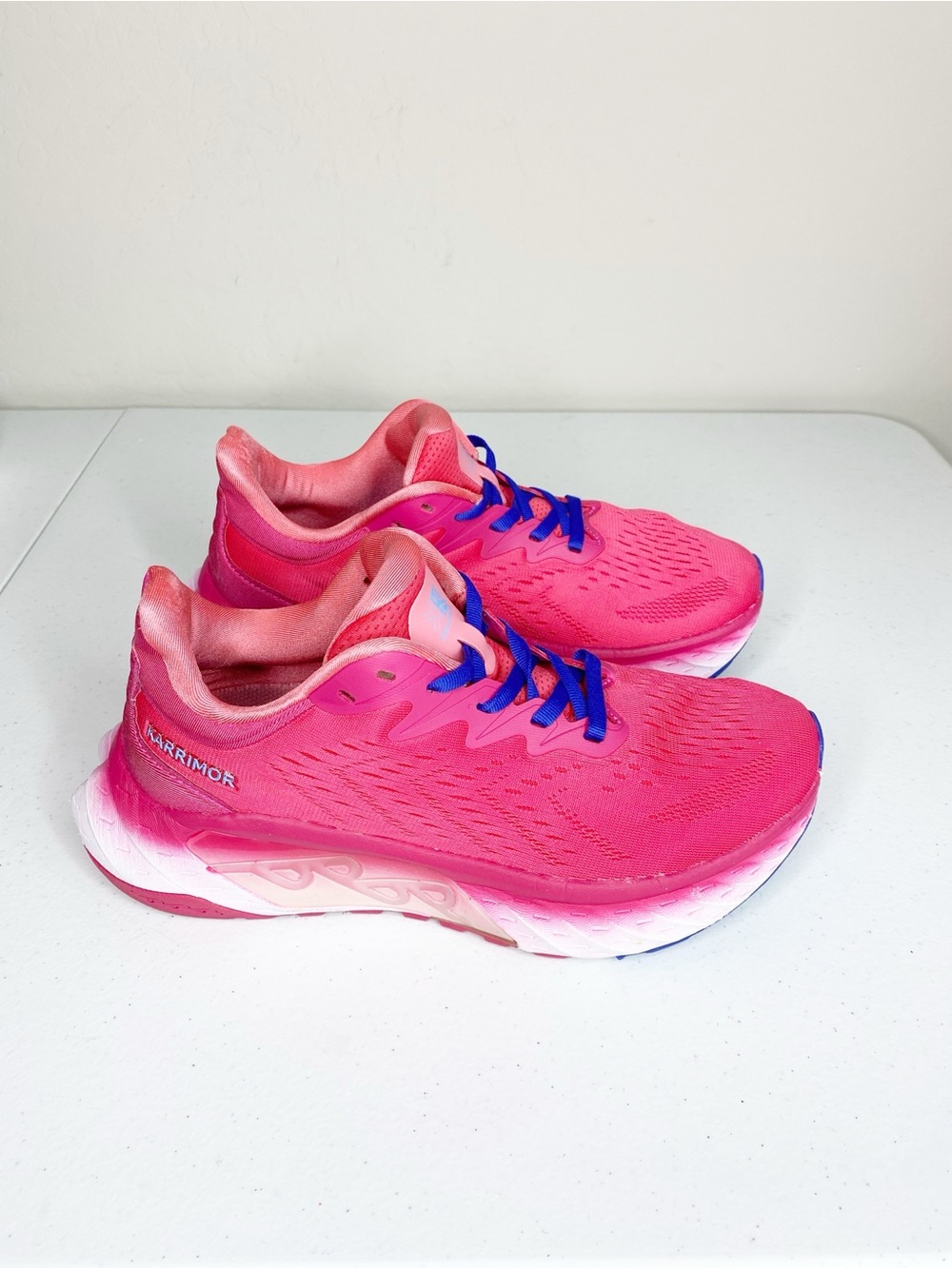 Karrimor Mondo Ld54 Maximalist Cushioned Running Shoe Pink Size 8